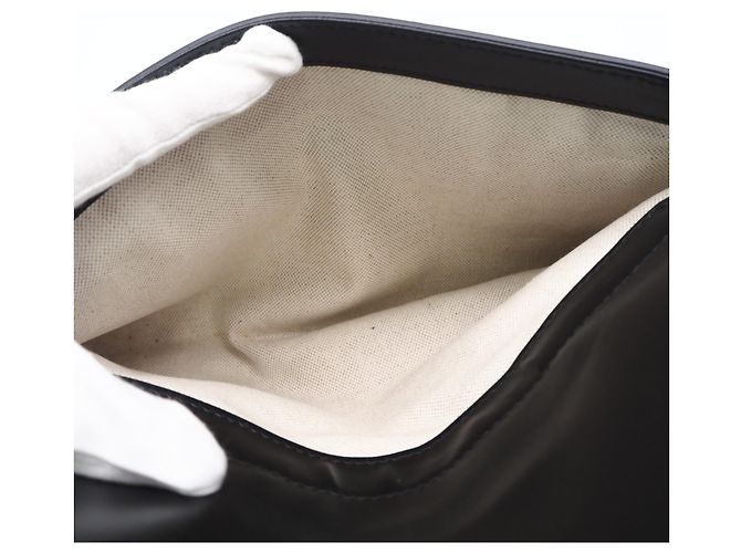 Bolsa de ombro GUCCI GG com relevo Preto - vista 14
