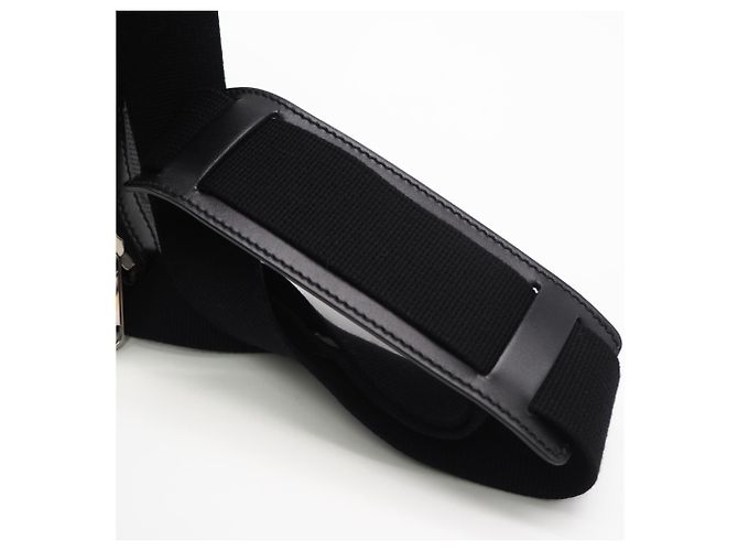 Bolsa de ombro GUCCI GG com relevo Preto - vista 9