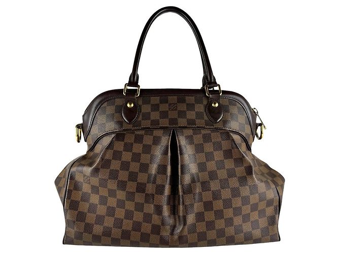 Borsa Louis Vuitton Damier Trevi GM Damier ebene - vista 3