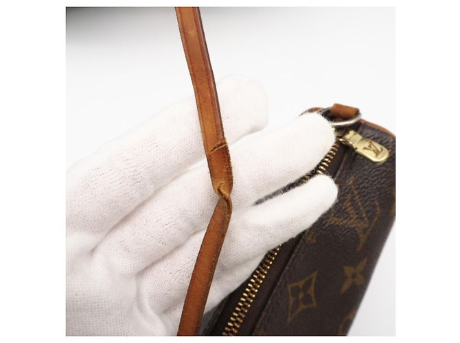 Borsa Louis Vuitton Monogram Papillon 30 Marrone - vista 15