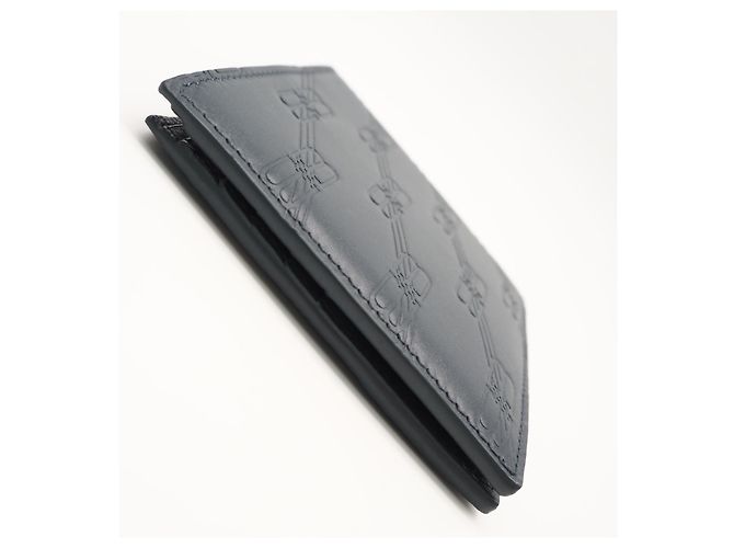 Balenciaga BB Monogram Bi-fold Wallet Blue - view 6