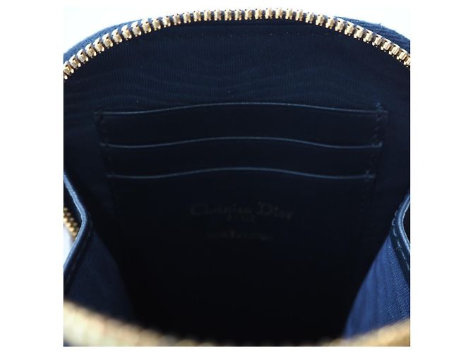 Borsa a tracolla per telefono in tela Oblique 30 Montaigne di Christian Dior - vista 11
