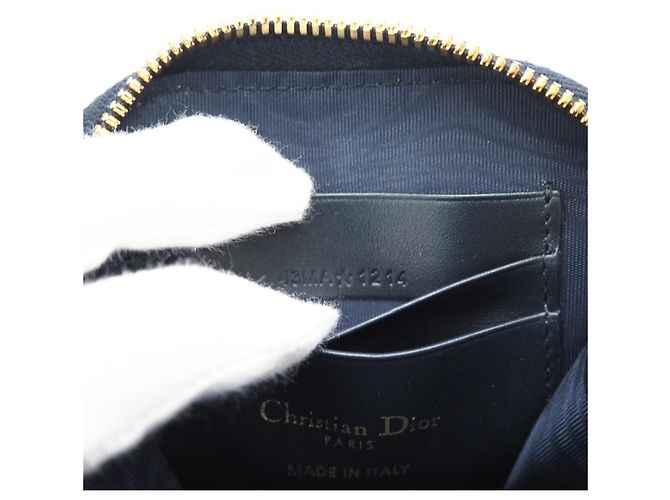 Borsa a tracolla per telefono in tela Oblique 30 Montaigne di Christian Dior - vista 13