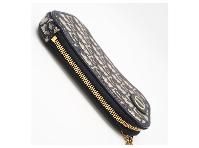 Borsa a tracolla per telefono in tela Oblique 30 Montaigne di Christian Dior - vista 8