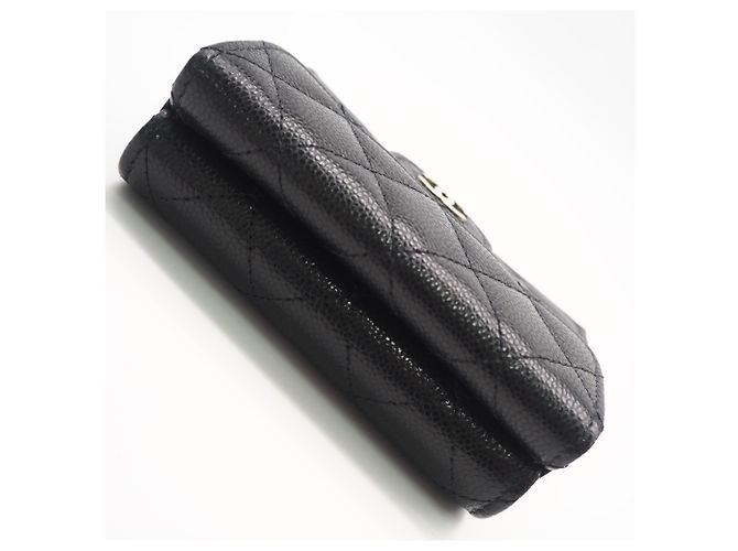 Timeless Chanel Matelassé Compact Tri-fold Wallet Black - view 4