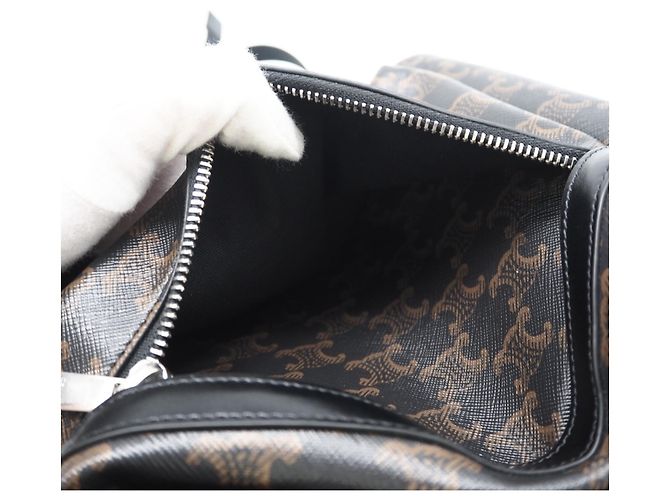 Céline Zaino Celine Triomphe Marrone - vista 11