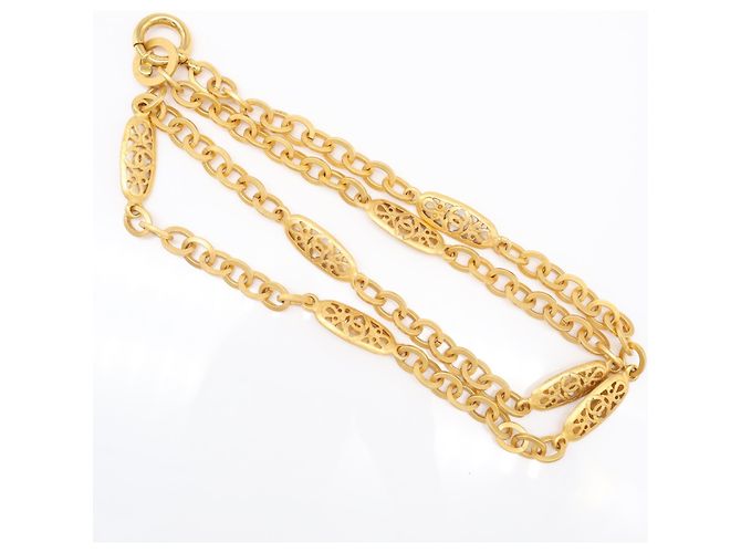 CHANEL Coco Mark Gliederkette Golden - Ansicht 2