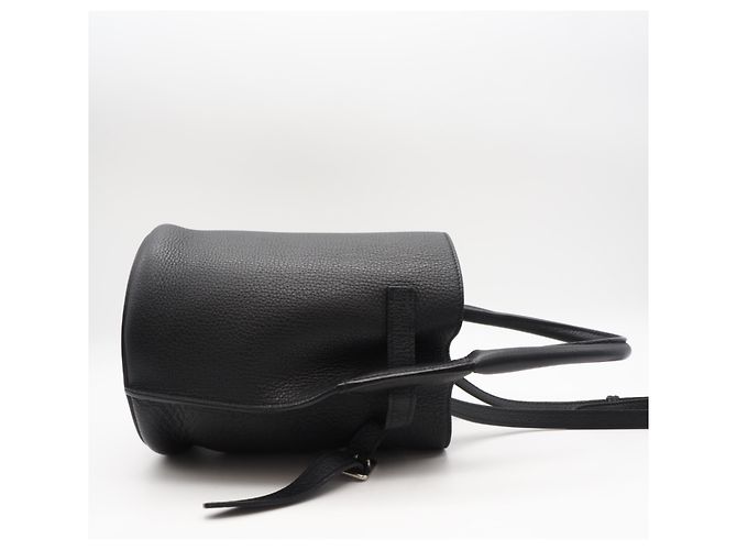 Céline Borsa a secchiello CELINE Big Bag Bucket Nano in pelle di vitello Nero - vista 5