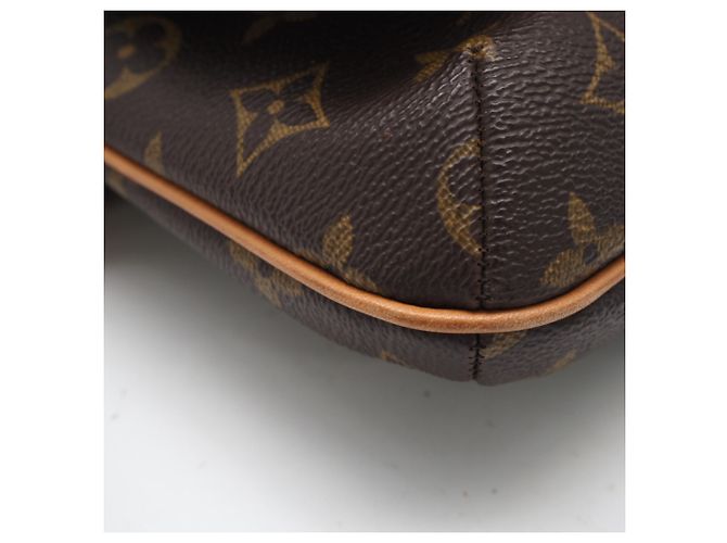 Borsa a tracolla Louis Vuitton Monogram Musette Tango Marrone - vista 11
