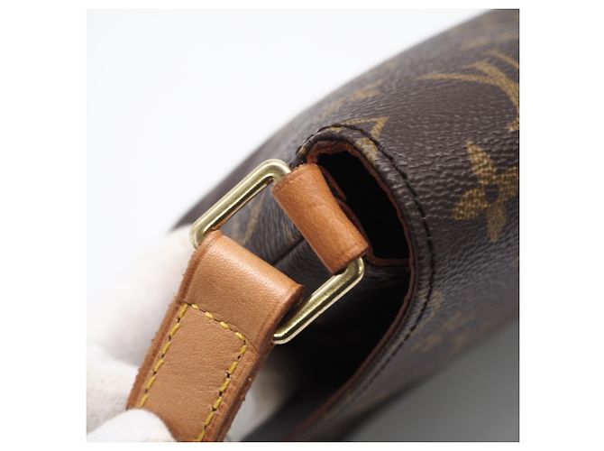 Borsa a tracolla Louis Vuitton Monogram Musette Tango Marrone - vista 12