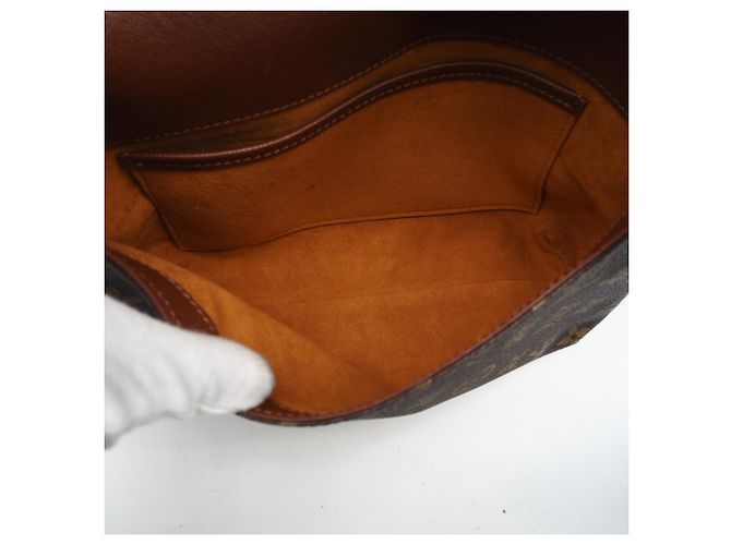 Borsa a tracolla Louis Vuitton Monogram Musette Tango Marrone - vista 14