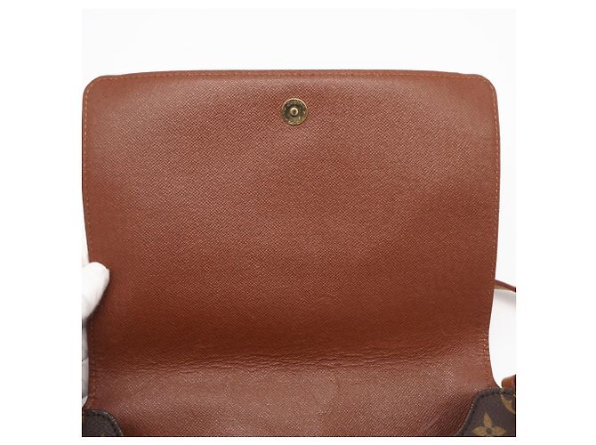 Borsa a tracolla Louis Vuitton Monogram Musette Tango Marrone - vista 16