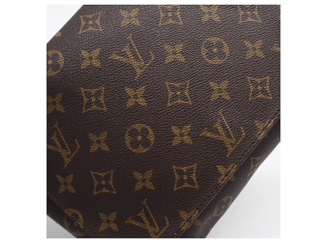 Borsa a tracolla Louis Vuitton Monogram Musette Tango Marrone - vista 3