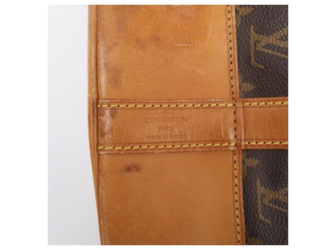 Borsa a tracolla Louis Vuitton Monogram Randonee GM Marrone - vista 12