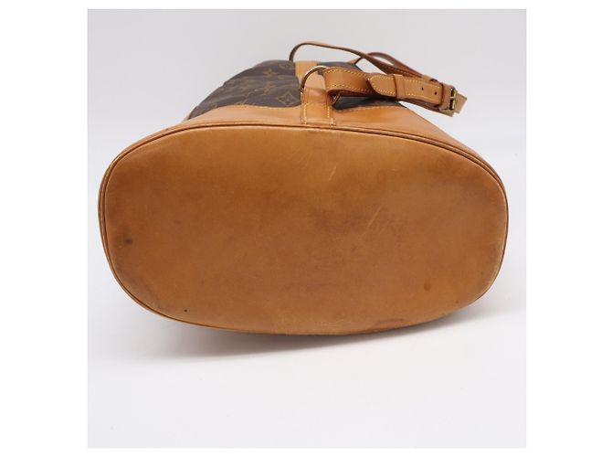 Borsa a tracolla Louis Vuitton Monogram Randonee GM Marrone - vista 5
