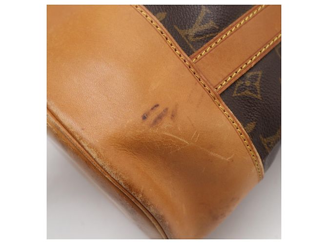 Borsa a tracolla Louis Vuitton Monogram Randonee GM Marrone - vista 6