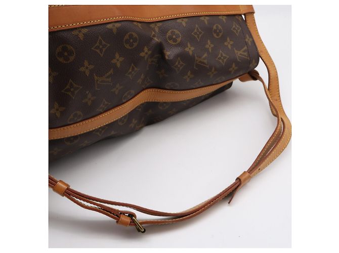 Borsa a tracolla Louis Vuitton Monogram Randonee GM Marrone - vista 7