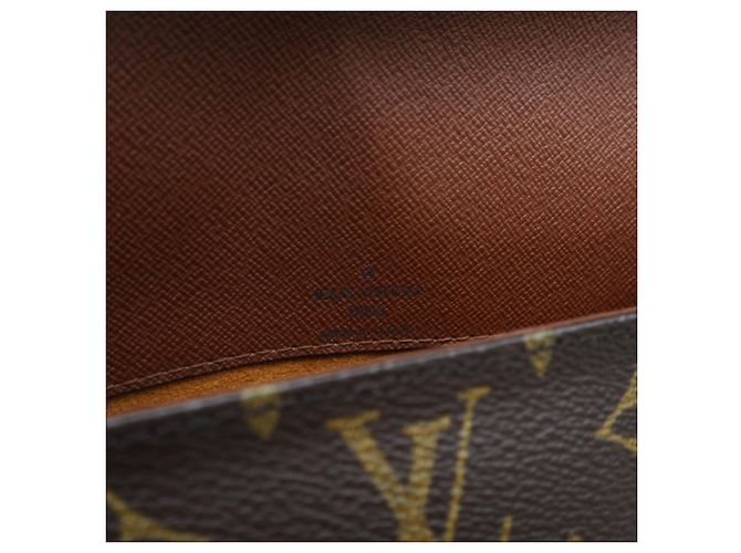 Borsa a tracolla Louis Vuitton Monogram Musette Tango Marrone - vista 14