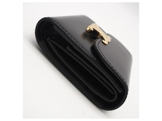 Céline Cartera CELINE Triomphe Small Flap Negro - vista 8