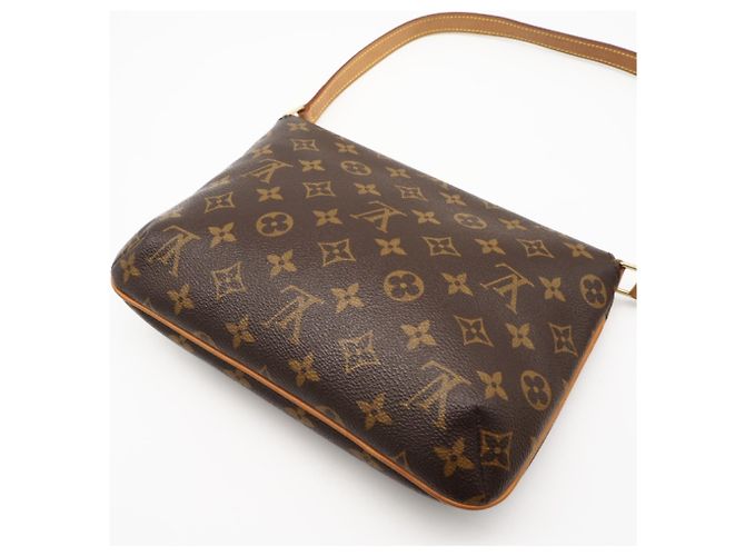 Borsa a tracolla Louis Vuitton Monogram Musette Tango Marrone - vista 2