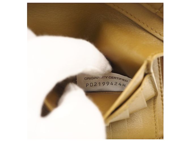 Cartera bi-fold con cremallera Cassette de Bottega Veneta Castaño - vista 14