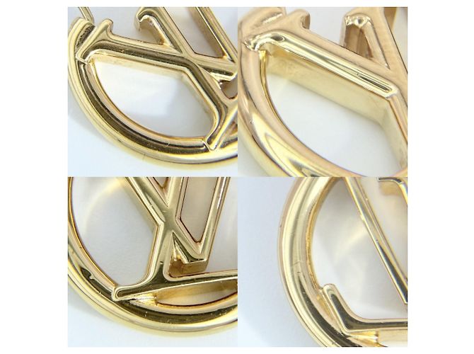Orecchini Louise LV Circle da donna Louis Vuitton D'oro - vista 5