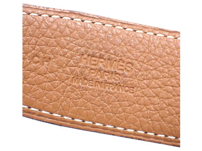 Hermès Hermes H Storie Reversible Belt Brown Black - view 7