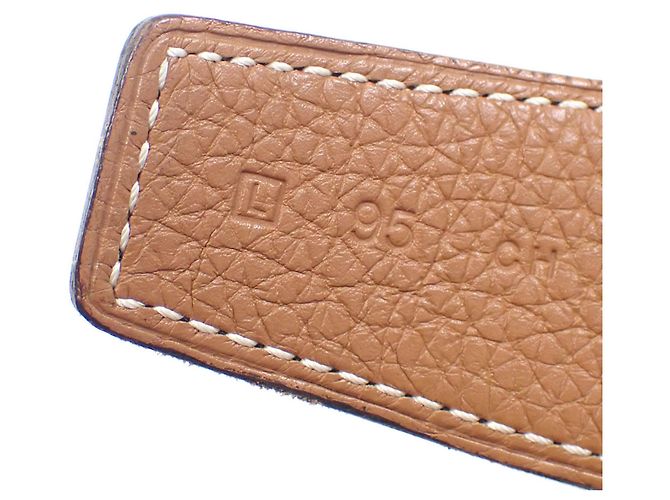 Hermès Hermes H Storie Reversible Belt Brown Black - view 8
