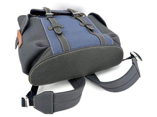 Zaino da uomo Louis Vuitton Marrone Blu - vista 3