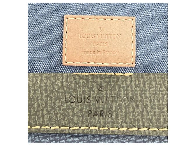 Zaino da uomo Louis Vuitton Marrone Blu - vista 5
