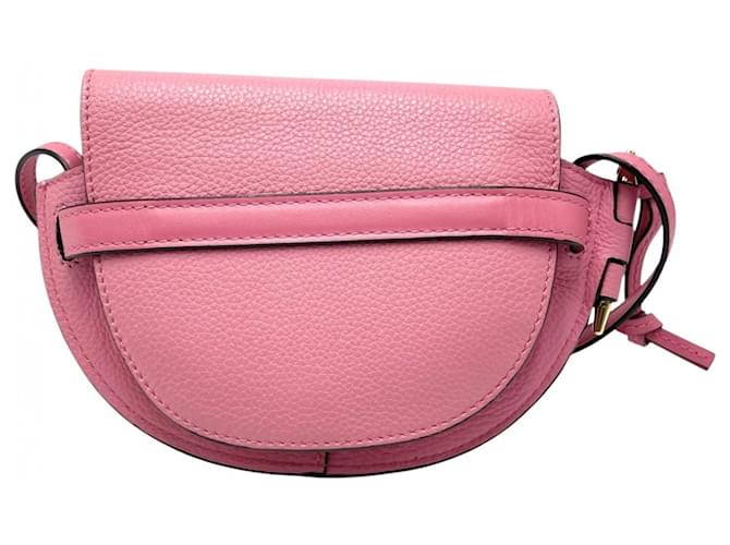 Mini borsa a tracolla Loewe Anagram Gate Rosa - vista 2