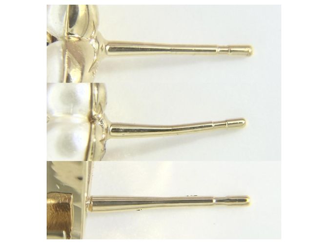 Louis Vuitton Ohrstecker in Gold und Weiß für Damen Golden - Ansicht 5