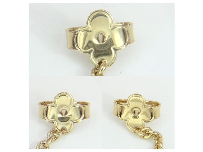 Louis Vuitton Ohrstecker in Gold und Weiß für Damen Golden - Ansicht 6