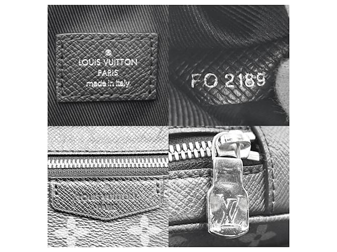 Bumbag Pochette taille Monogram Eclipse Louis Vuitton Noir - vue 5