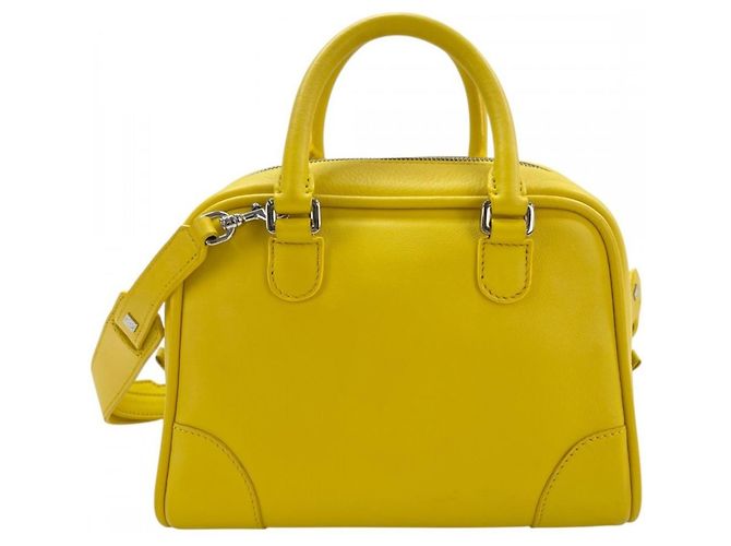 Borsa a tracolla Anagram da donna Loewe Giallo - vista 2