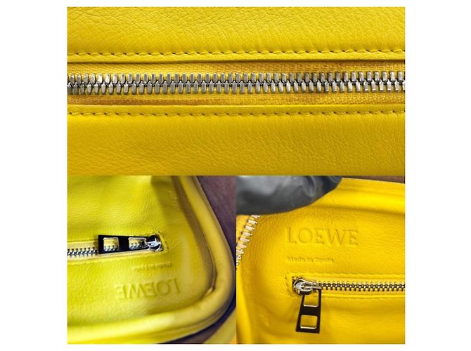 Borsa a tracolla Anagram da donna Loewe Giallo - vista 5