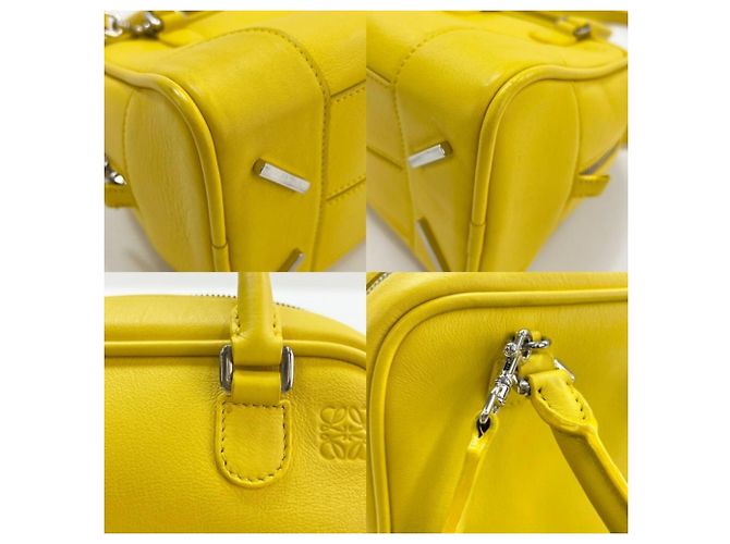 Borsa a tracolla Anagram da donna Loewe Giallo - vista 6