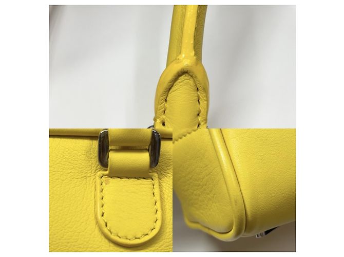 Borsa a tracolla Anagram da donna Loewe Giallo - vista 8