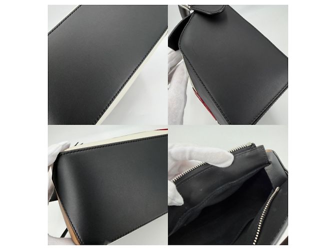 Borsa Puzzle 10° Anniversario Donna Loewe Marrone Nero Rosso - vista 6