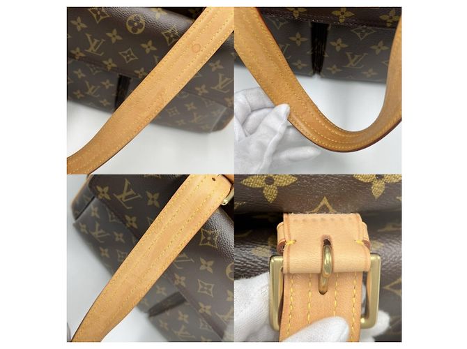 Borsa Tote Multiplicité Louis Vuitton Marrone - vista 7