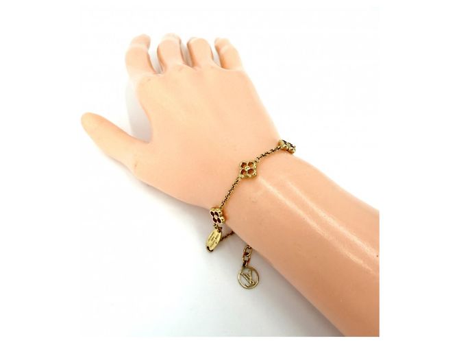 Pulsera charm de oro Louis Vuitton Dorado - vista 2