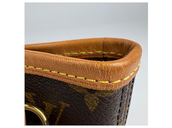 Borsa Tote Louis Vuitton Neverfull PM Marrone - vista 6