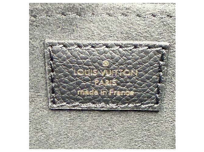 Petit sac plat à bandoulière Louis Vuitton Monogram Empreinte Noir - vue 5