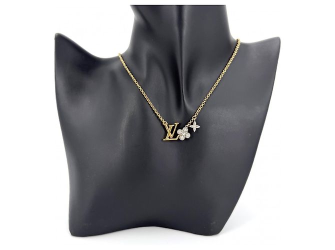 Collana da donna Louis Vuitton LV Glam Pendant Argento D'oro - vista 3