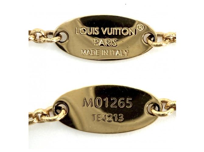 Collana da donna Louis Vuitton LV Glam Pendant Argento D'oro - vista 5