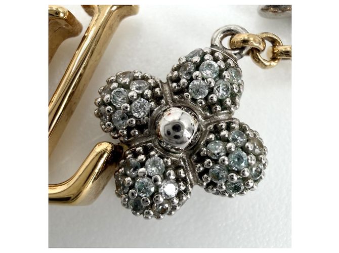 Collana da donna Louis Vuitton LV Glam Pendant Argento D'oro - vista 7