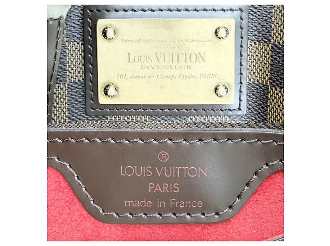 Borsa Tote Louis Vuitton Hampstead PM Marrone - vista 5