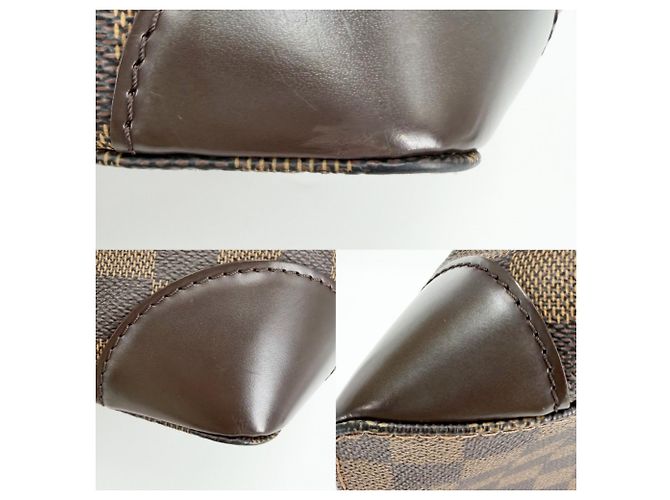 Borsa Tote Louis Vuitton Hampstead PM Marrone - vista 6