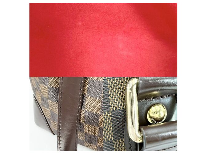 Borsa Tote Louis Vuitton Hampstead PM Marrone - vista 8