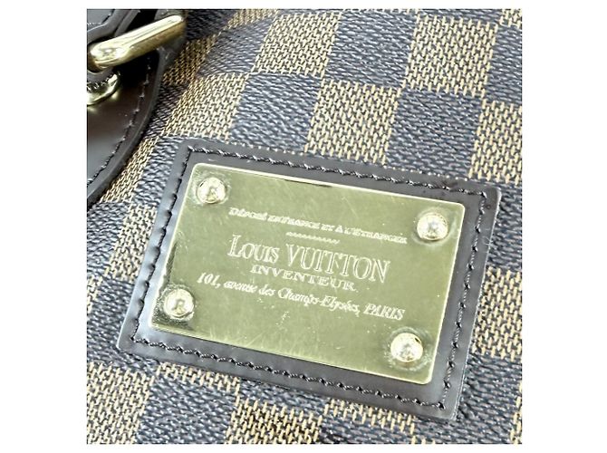 Borsa Tote Louis Vuitton Hampstead PM Marrone - vista 9
